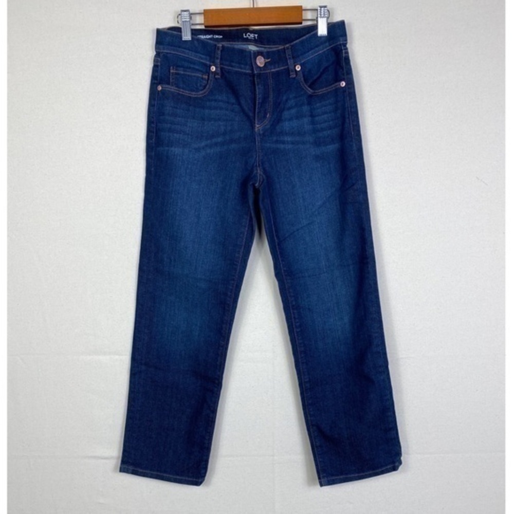 LOFT | Original Straight Crop Jeans